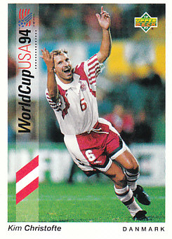 Kim Christofte Denmark Upper Deck World Cup 1994 Preview Eng/Ger #149